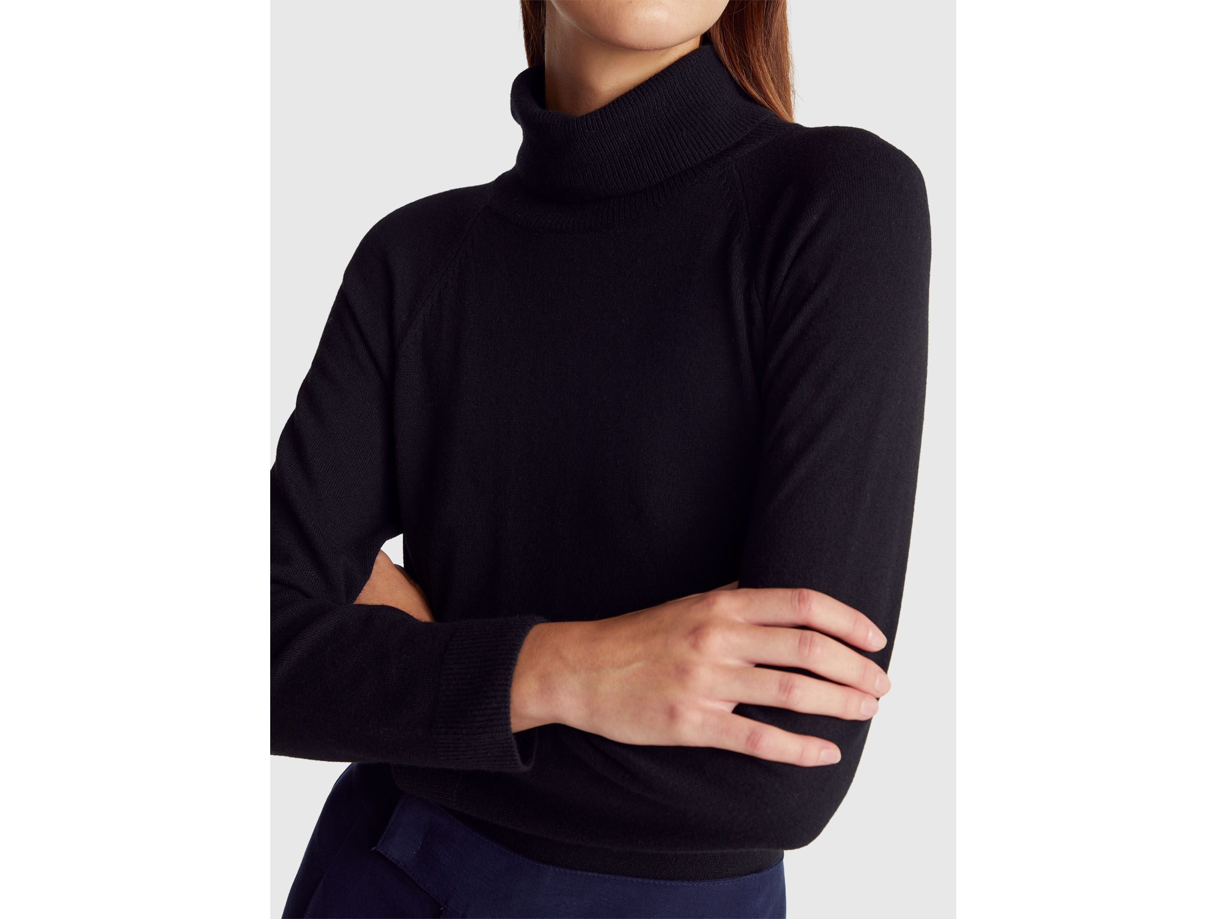 TURTLE NECK SWEATER Mujer image number 4